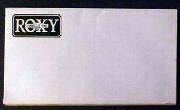Roxy Theatre - Envelope